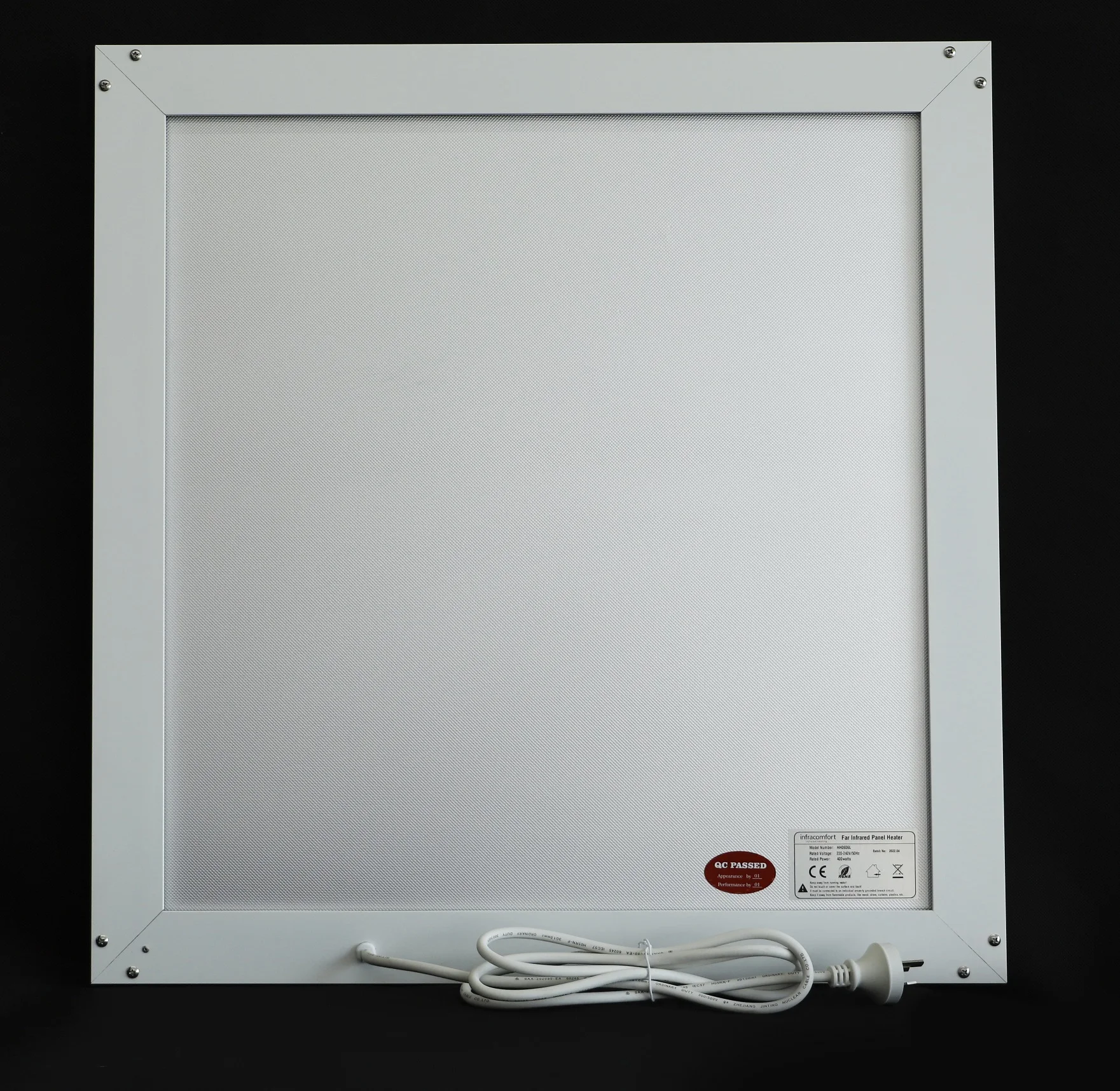 Ceiling Infrared Heating Panel Remote Control Roof Heater With LED Light