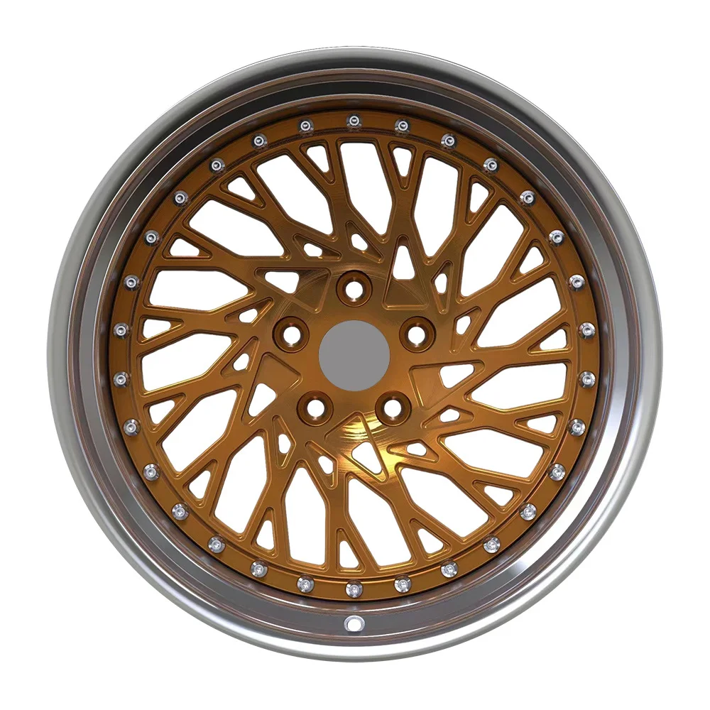 Classic 2-Piece Forged Alloy Wheels, Brushed Bronze with Polished Lip, and Off-Road Monoblock Forged Wheels  for Mercedes-Benz details