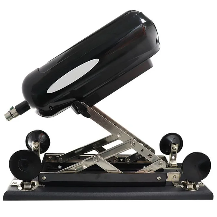 High-Powered Automatic Masturbator with Stainless Steel Bracket Adjustable Speed Settings Intense Stimulation Big Dildo