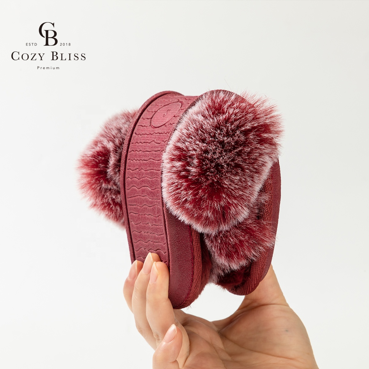 
Уютная модная обувь Bliss Amazon, женские тапочки, меховые шлепанцы с перекрестным мехом, женские тапочки, шлепанцы с открытым носком, мюли, пушистые шлепанцы для дома 