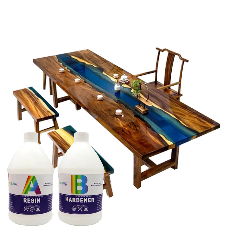 5 Kg Black Clear Wood Table Top Epoxy Resin, For Adhesive, Packaging Type:  Barrel