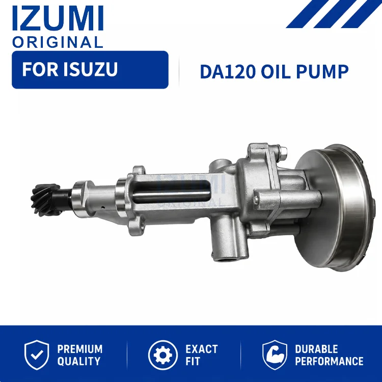 IZUMI ORIGINAL DA120 Oil Pump diesel engine parts for Isuzu Forklifts