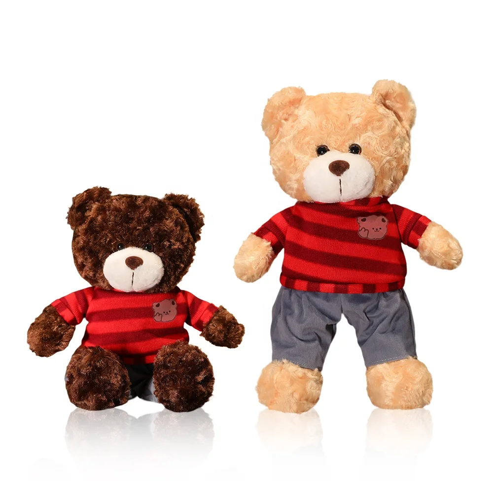 Wholesale Custom Cute Soft Big Teddy Bear Large In Bulk With Clothes