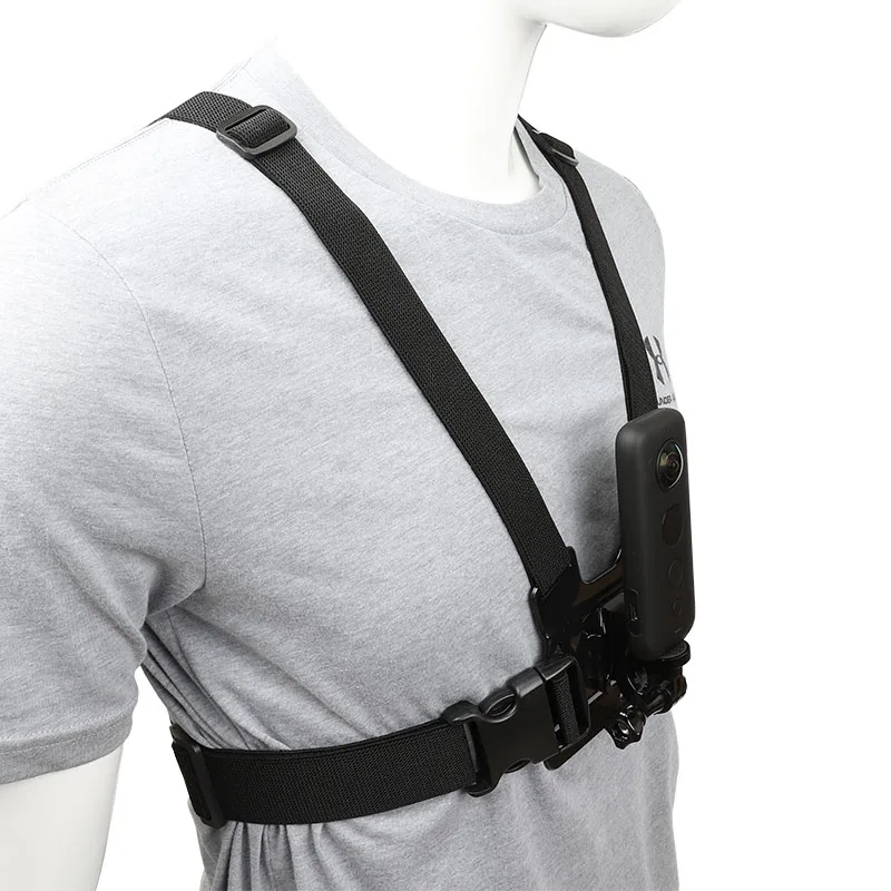 JAMUILS Harnais De Poitrine Et Support Sac à Dos Pour Téléphone & Caméra - Compatible IPhone 15/14/13, GoPro 12/11, DJI OSMO, Insta360 X3