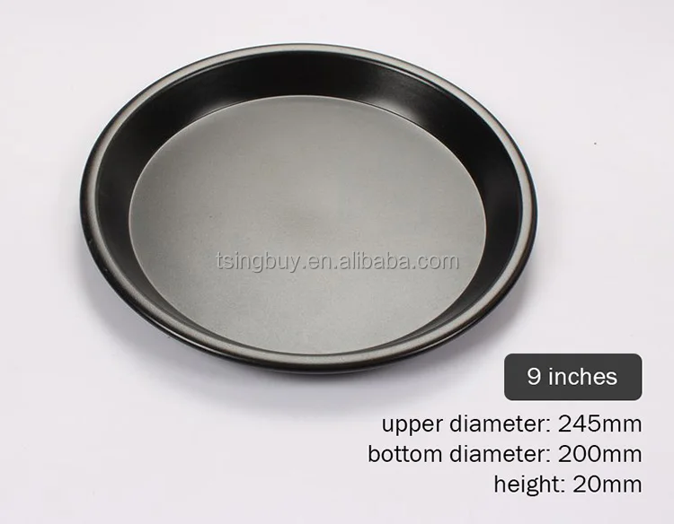 Wholesale Round Tin Baking Pan- Silver- 9 SILVER