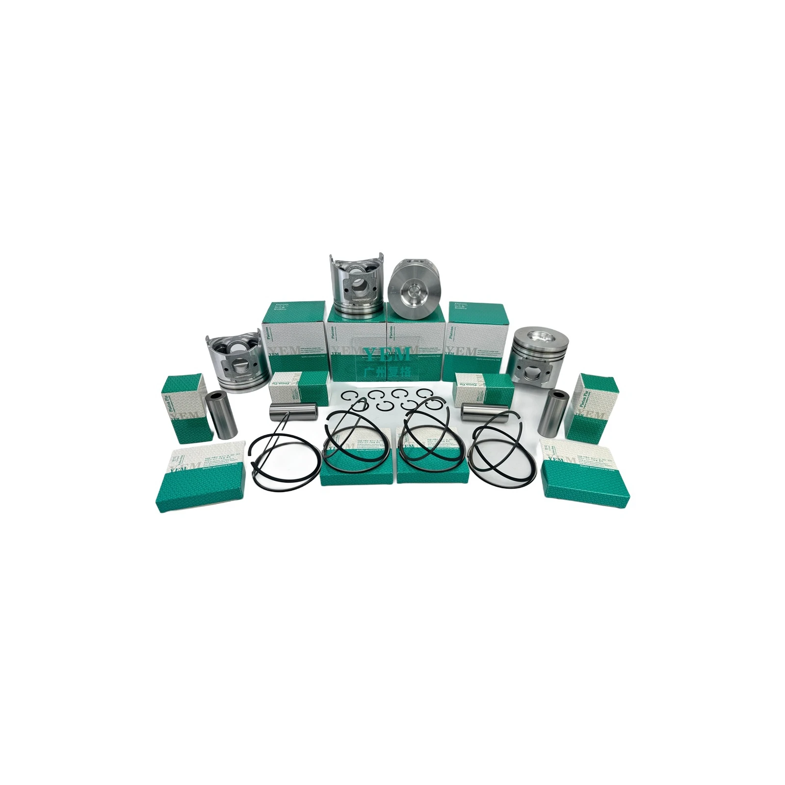J08C J08E K13C M10C Piston Kit for Hino Engine Rebuild Kit RIK Ring ART Piston Engine Rebuild Kit