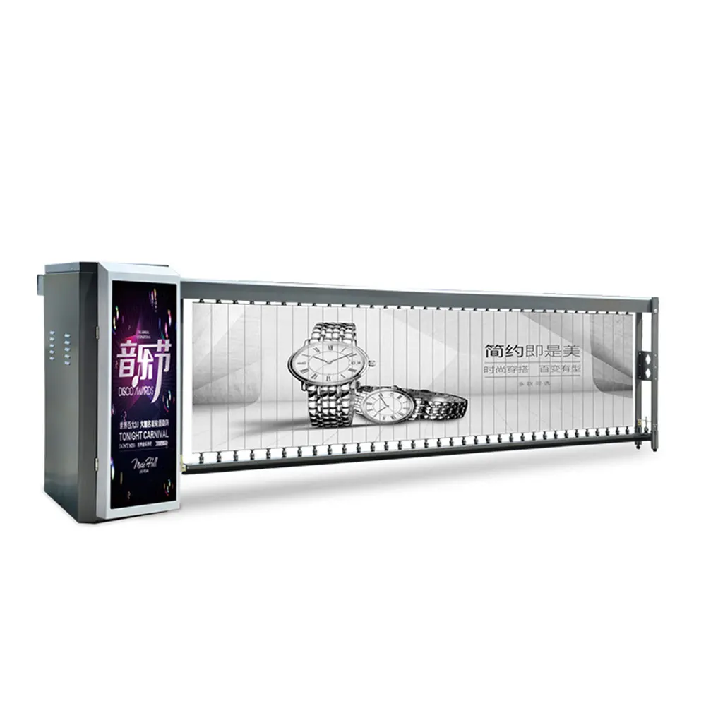 Security Advertising Barrier Systems Automatic Airborne Gate Car Park Arm Barrers Gate