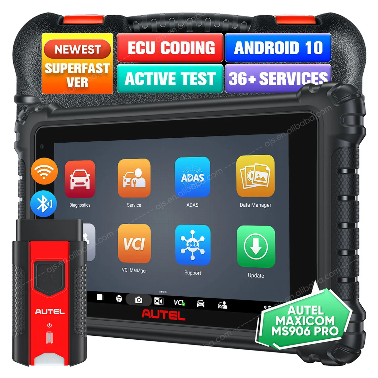 即納 Autel MK906Pro ECUオンラインコーディング OBD2診断機 Buy: Autel MaxiCOM MK906 Pro / MK906S PRO Diagnostic Scan