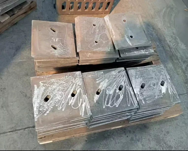 Nihard Cast Iron Wear Plates For Mill Or Mixer Liners,Mixer Tips And
