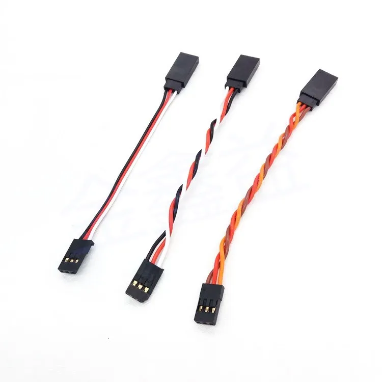 10x 100/150/200/300/500mm Servo Extension Cable For RC Futaba JR - Foto 9