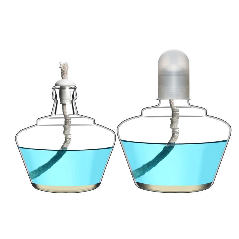 Lampe à Alcool 200ml Acier Inoxydable Anti-déflagrant - Brûleur Laboratoire Chauffage