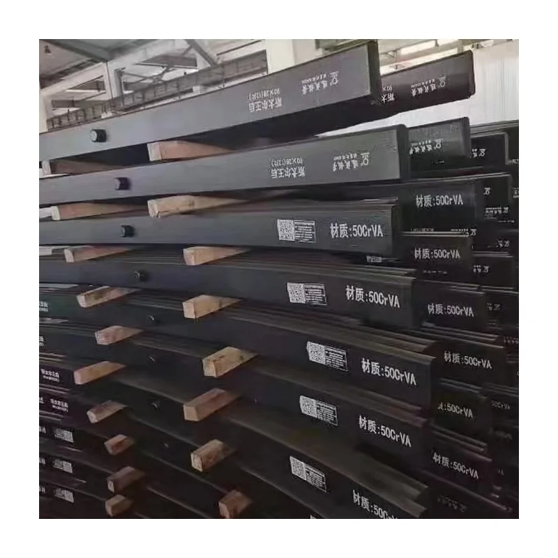 High Quality Axle Trailer Leaf Spring Suspension Assembly for BPW SAF FUWA AXLE Leaf Spring Bush Leaf Spring for American Truck