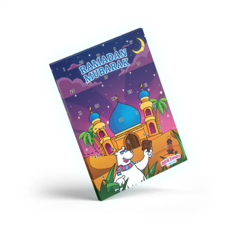 ramadan au chocolat personnalisé mubarak 30 jours calendrier de l