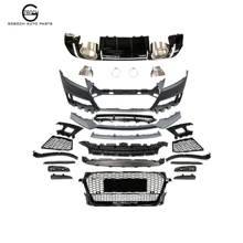 Wholesale Bodykit For Audi TT TTS MK3 Facelift TTRS bodykit Front car bumper Rear Diffuser Exhaust Pipe