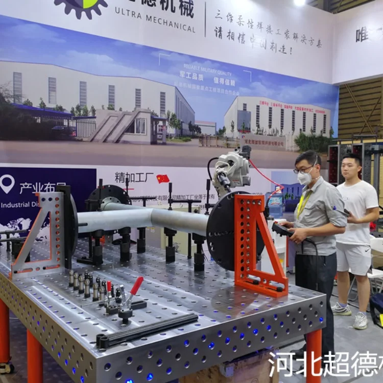 3d Welding Table With Welding Jigs Nitrided Steel High Quality China Provided Customization Soldering Station