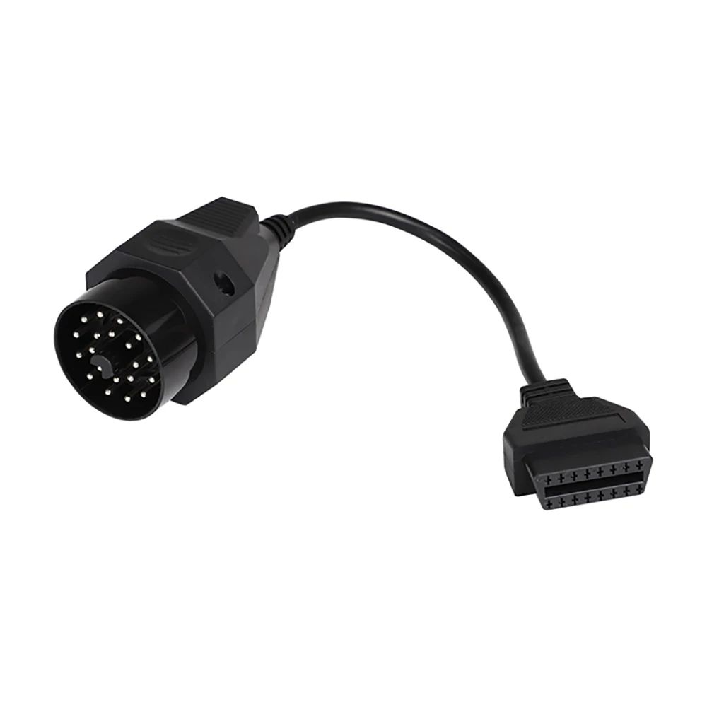 Custom OBD2 Y Cable OBDII Male to 2 OBDII2 Female PVC Ribbon Cable