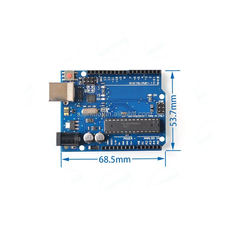 UNO R3 Development/Learning Board with ATmega328P Chip Compatible with ...