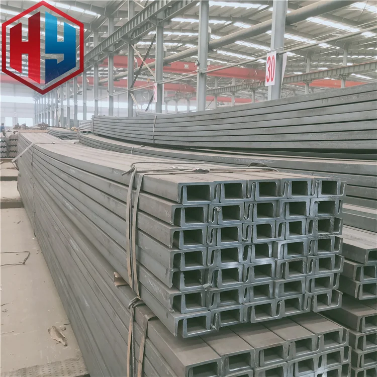 Galvanized Steel C Channel Purlins S355 Steel Channel 20mm Galvanized C ...