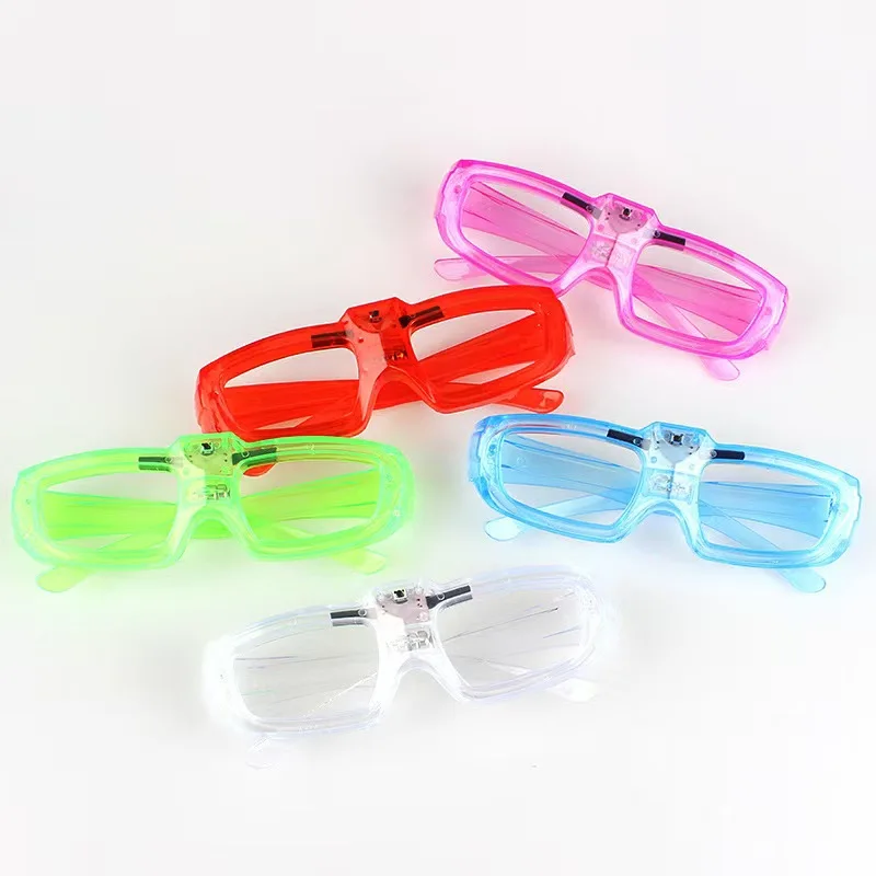 NINER9 Concert Event Night Run Atmosphere Cheer Prop Glowing PVC Portable Square Glasses preview 2