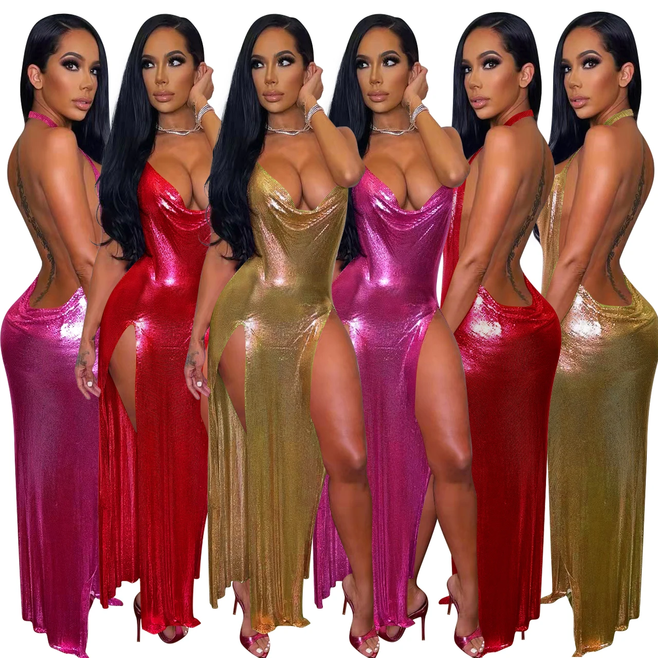 Vestidos Sexys De Fiesta Para Mujer,Vestidos De Fiesta De Noche Elegantes  Ahuecados Con Espalda Descubierta De Color Sólido De Alta Calidad 2022 -  Buy Club Vestidos De Las Mujeres,Vestidos De Fiesta,Sexy Vestido