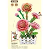 68081-3d wooden puzzle-flower series