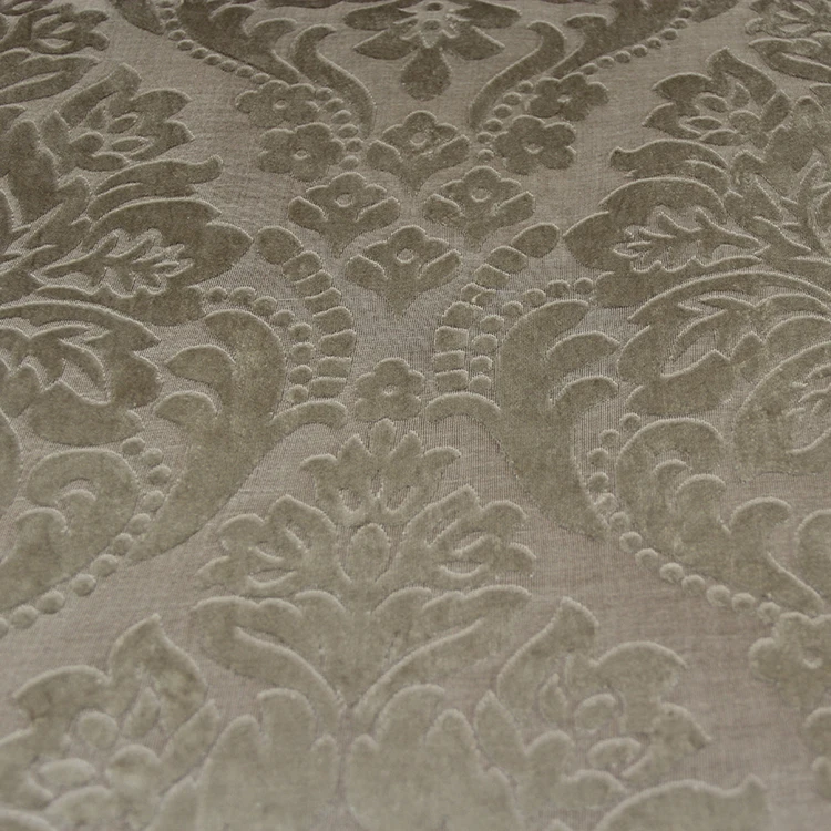 Source High-grade Jacquard Lining Elastic Jacquard Velvet Fabrics For  Curtain on m.