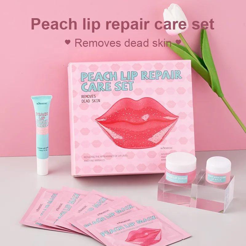 KORMESIC Private Label Luxury Lip Skin Care Set - Exfoliating