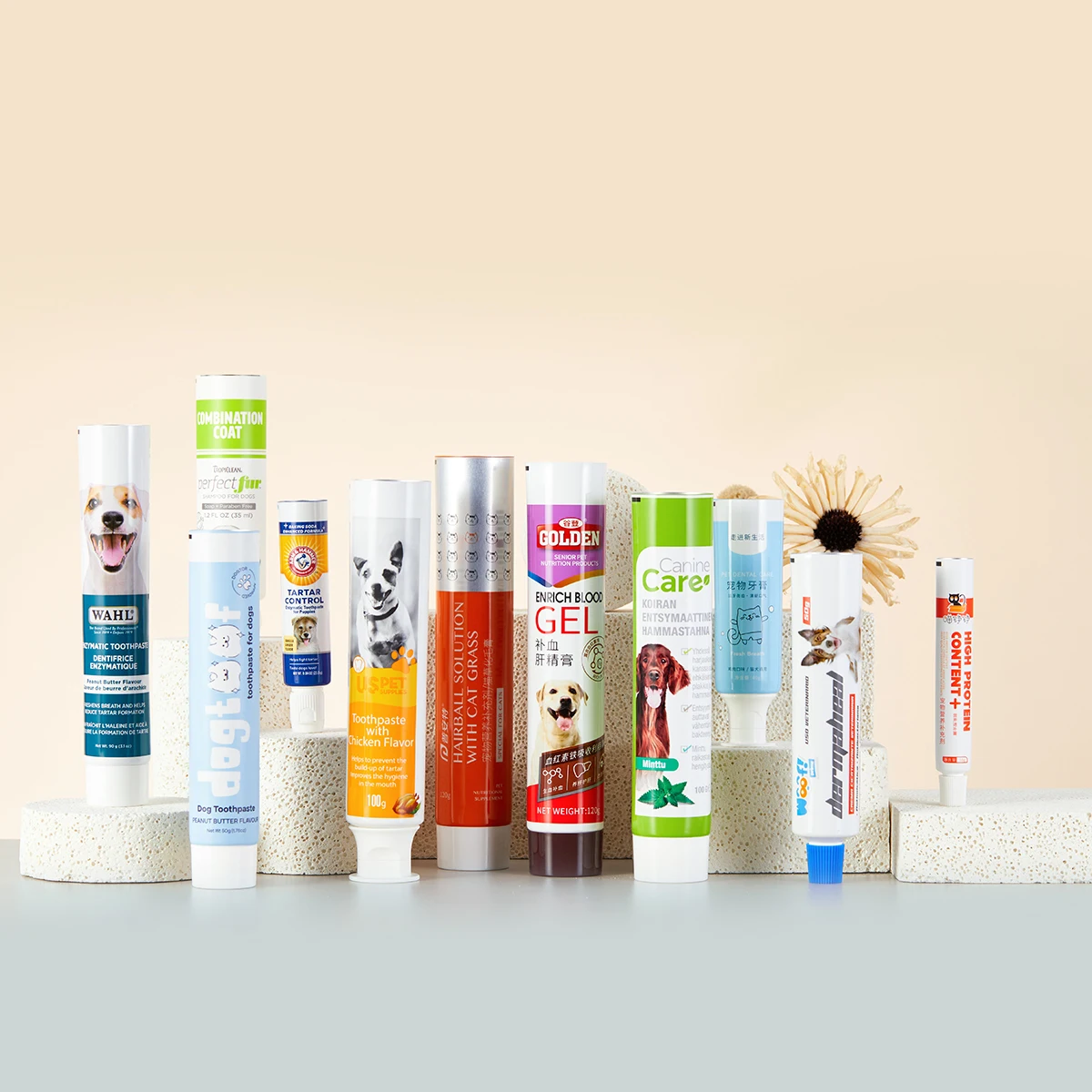 Cosmetic Screen Printing Squeeze Tube Hand Cream Hair Removal Cream Pet Food Lotion Plastic Packaging Tubes