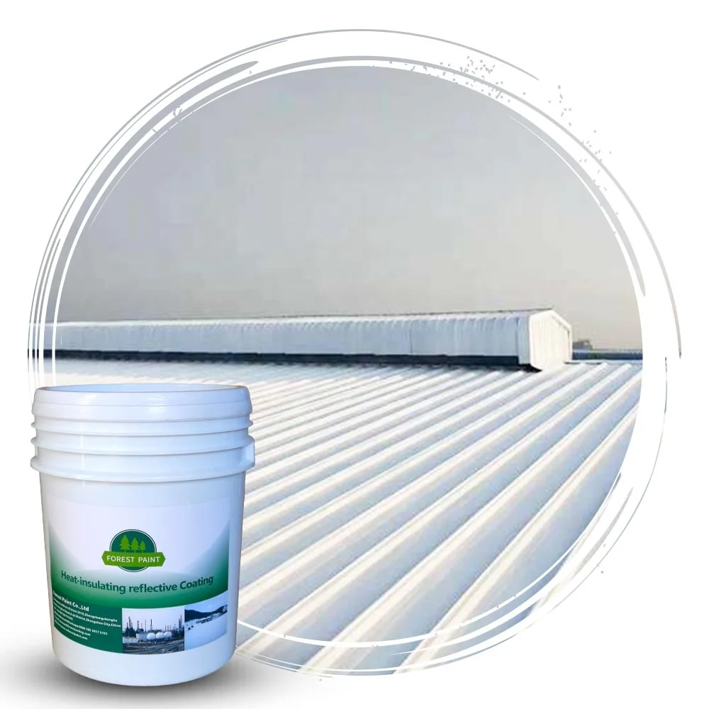 reflective lowered roof temperature anti corrosion