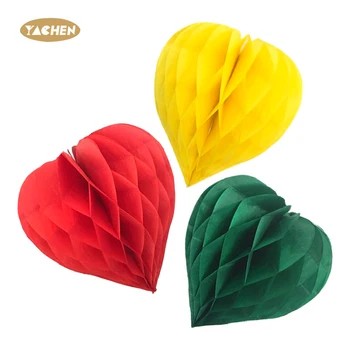 Yachen Party Decorations Kit Hanging Paper Pom Poms Flowers Honeycomb Balls for Trial Baby Shower Bridal Shower Decoration