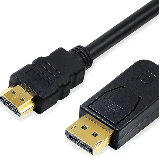 High Quality 1080P DP To HDTV Cable Displayport DP To HDTV Cable Male To Male 1.8M