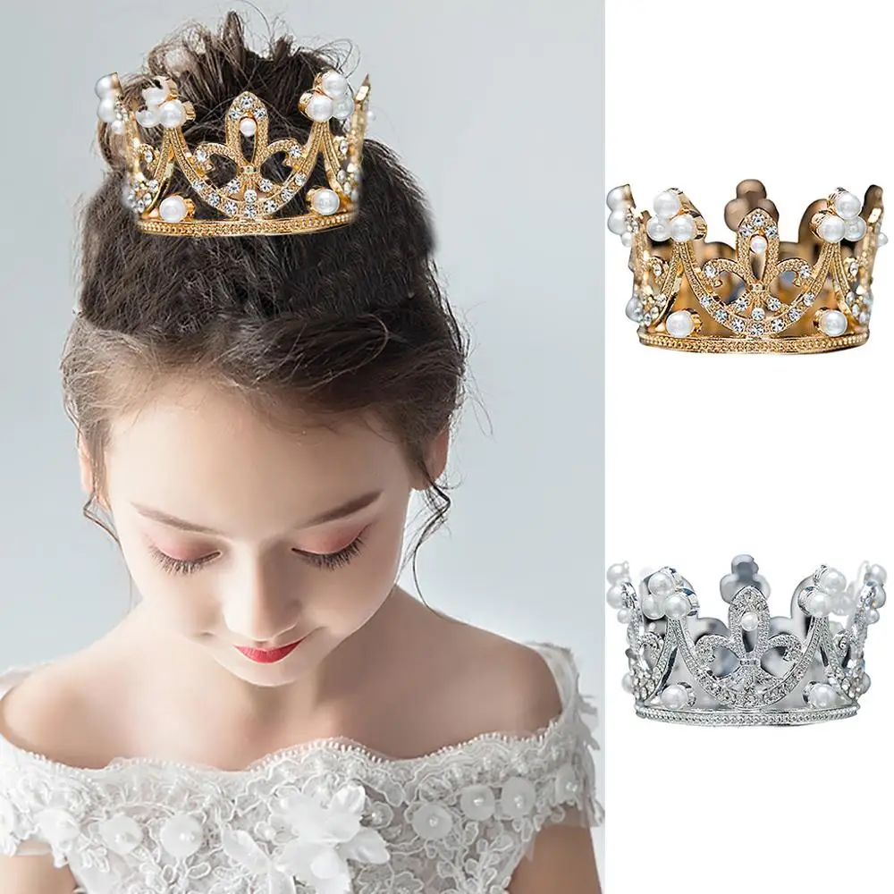 Bodas corona novia princesa corona chica niños Crown Diadem niños corona