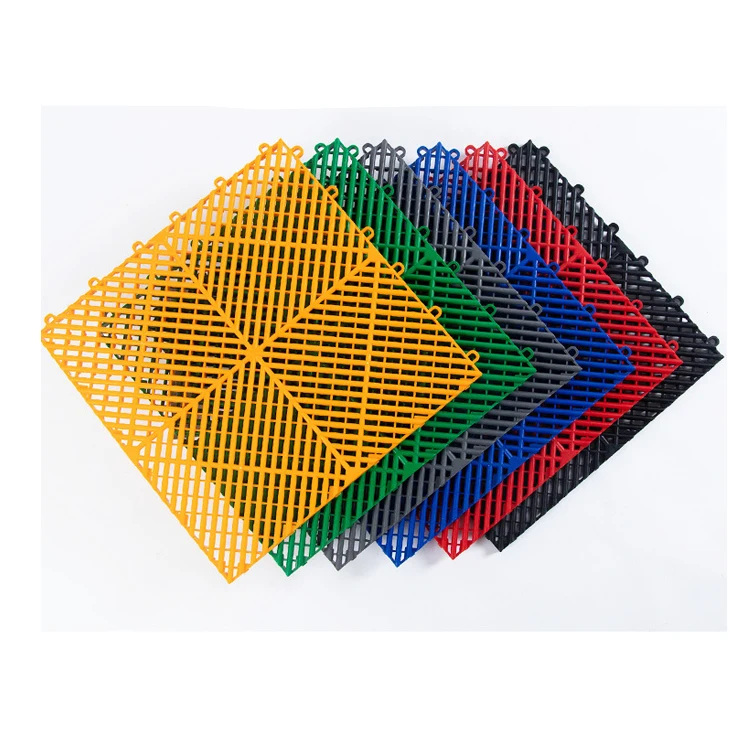 Автомойка пластиковые Сращивание решетка 4S магазин Противоскользящий дренаж ковриков решетками стиральная мастерской Слива сепаратор