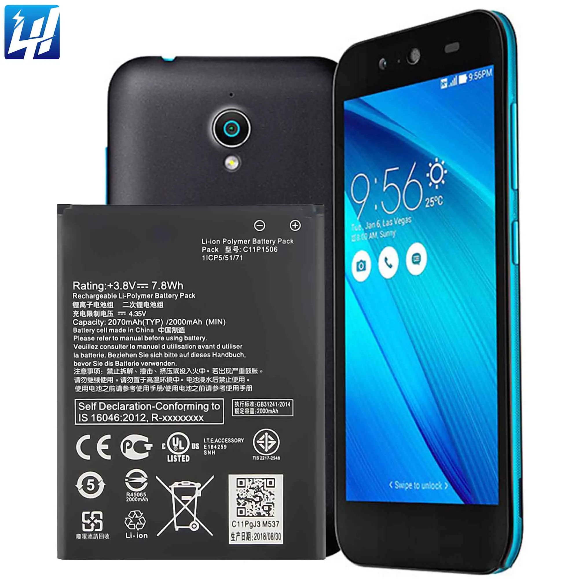 Originale Batterie C11P1506 Pour Asus Zenfone GO (ZC500TG