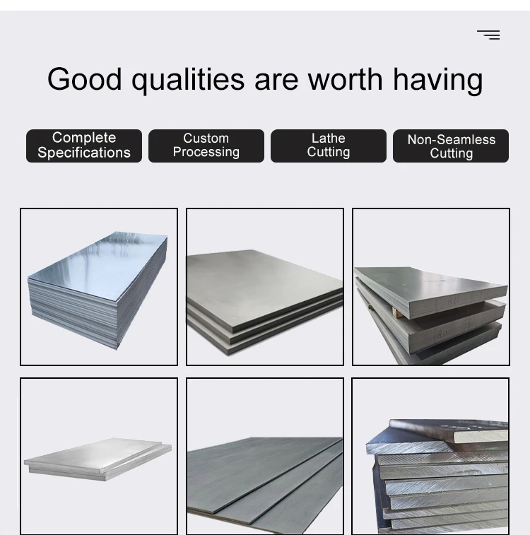 Stainless Steel 201 304 316 316l 409 Cold Rolled Super Duplex Stainless Steel Plate Price Per Kg