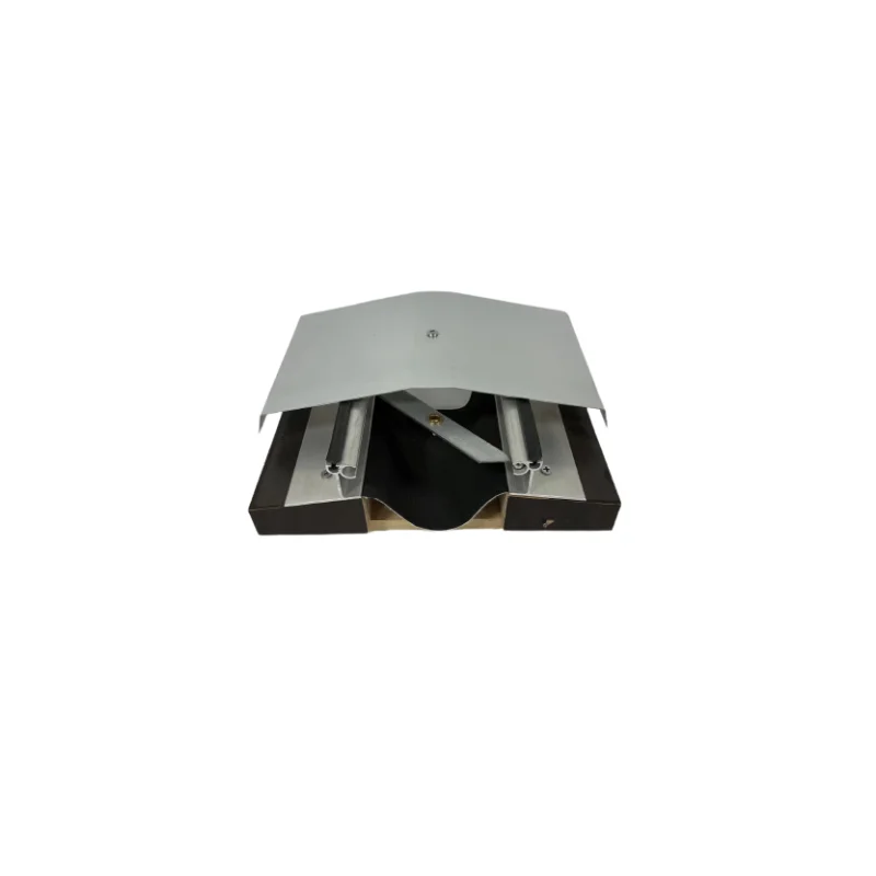 Seismic Aluminum Roof Expansion Joint Cover Plate With Waterproof And