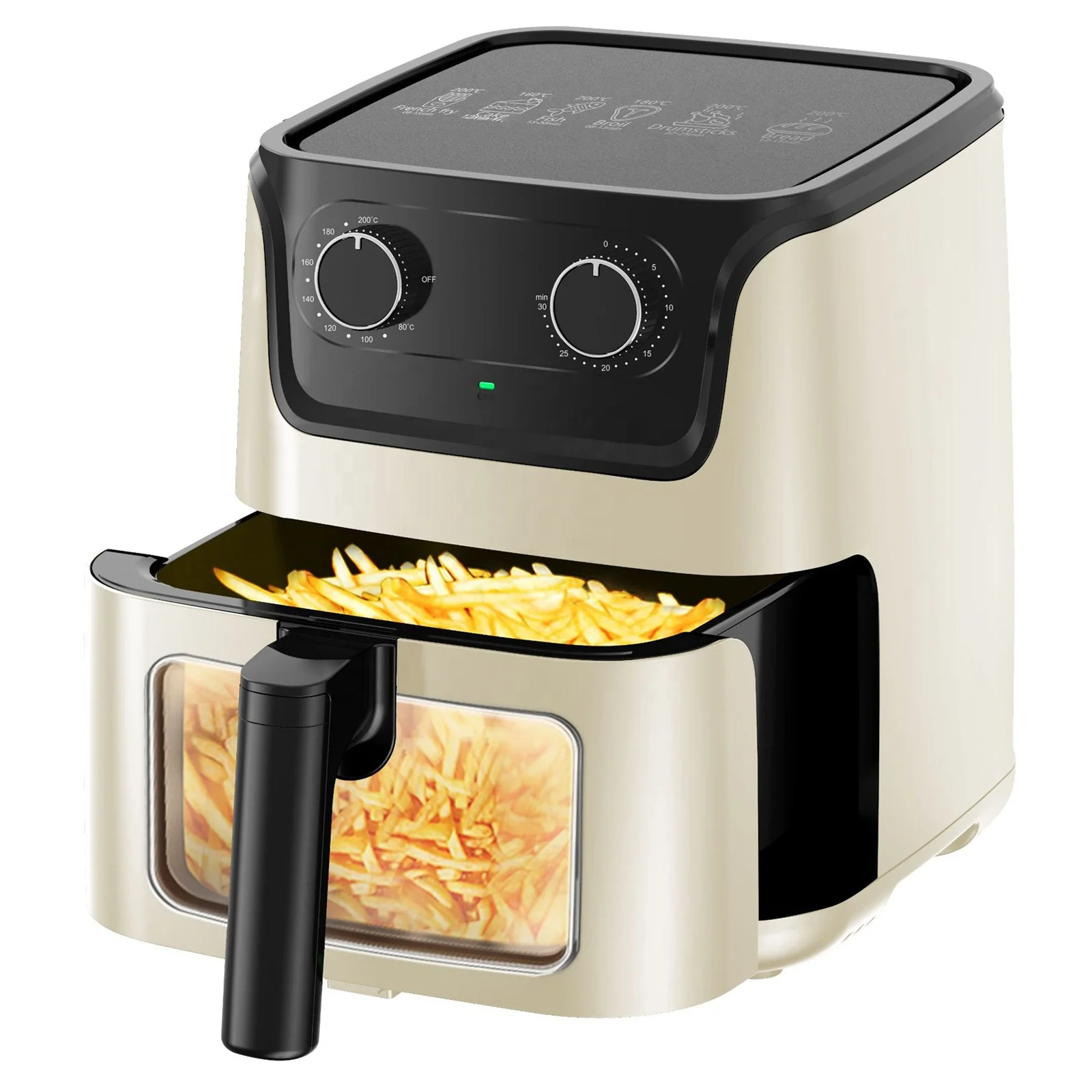 Chinese Brands Small Appliances Home Commercial Kitchen Machines Visual Smart French Fries 10l air Fryer Ovens Without Oil