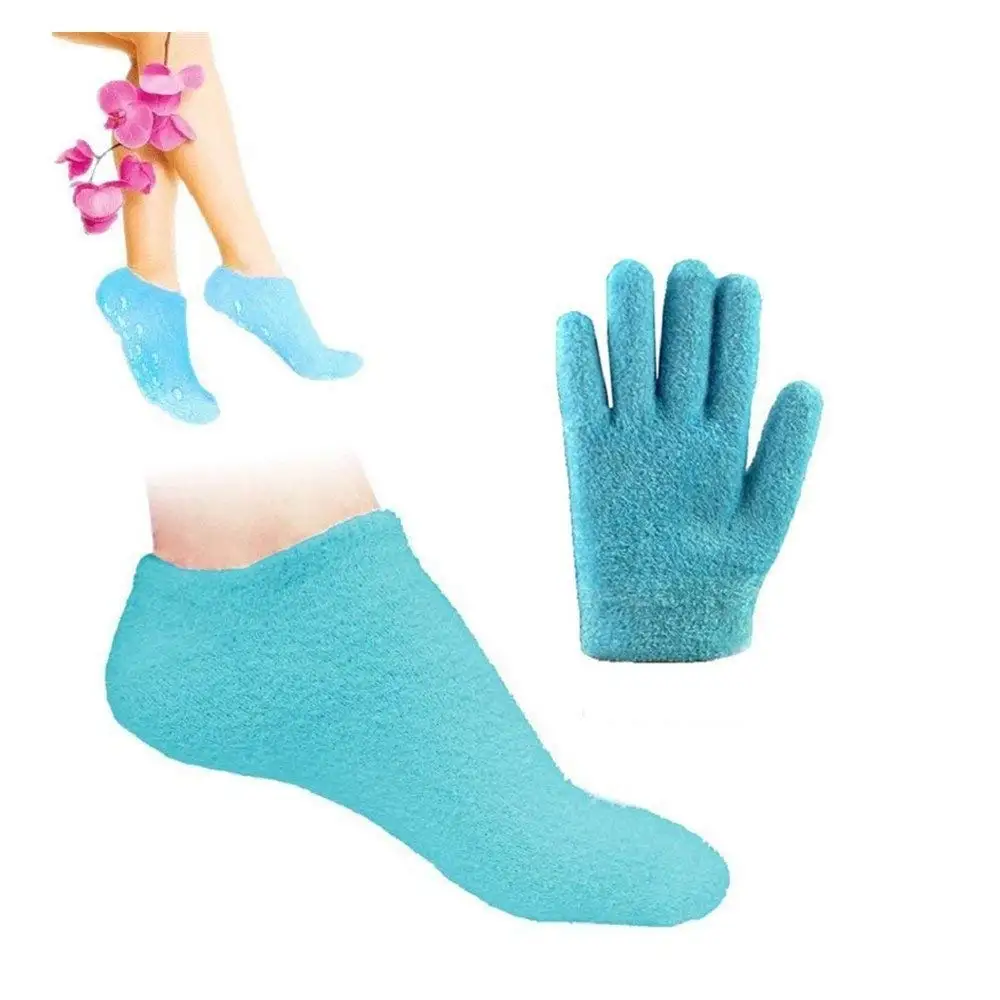 Смягчает силиконовые перчатки и носки увлажняет треснувший гель для ухода за кожей спа (перчатки