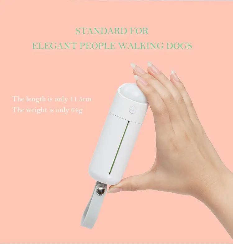 2024 New Custom Logo Pet Dog Poop Poo Bags Dispenser Case Waste Bag