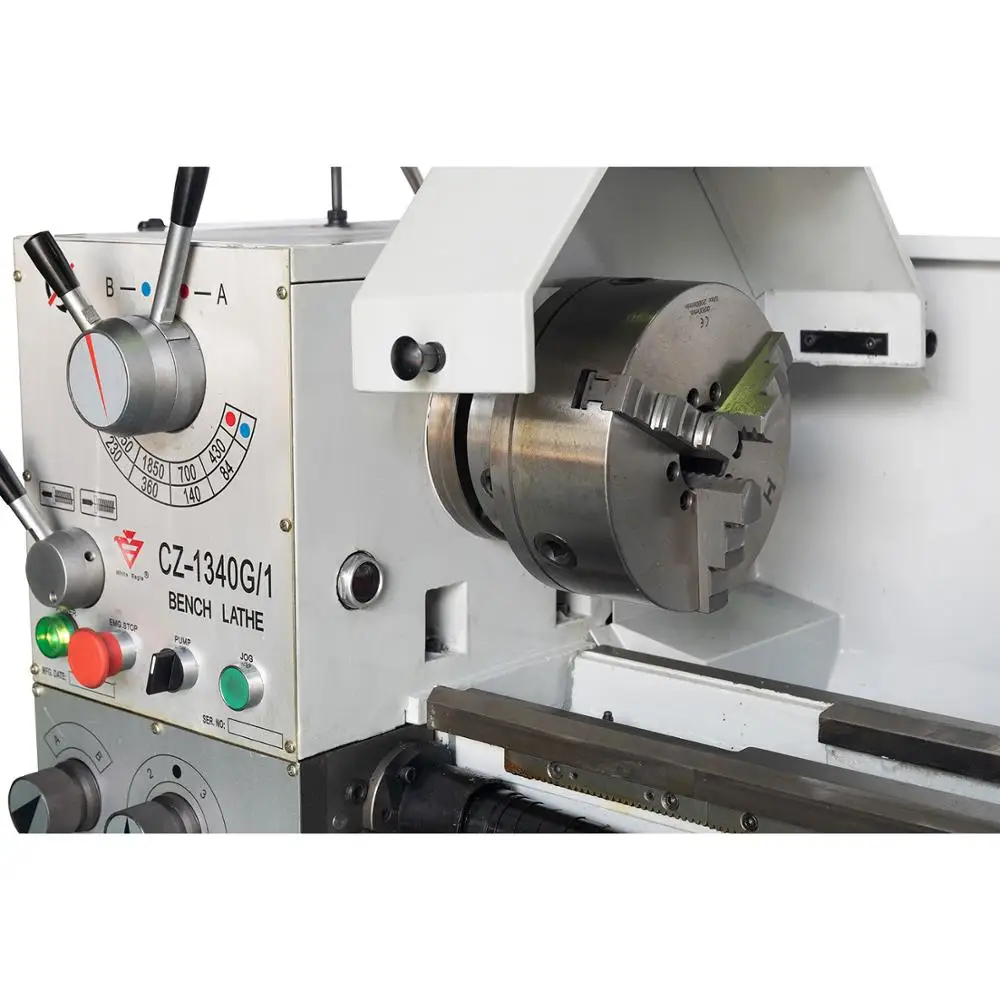Bench Lathe CZ1340G Precision Metal Lathe Machine for Metal Processing