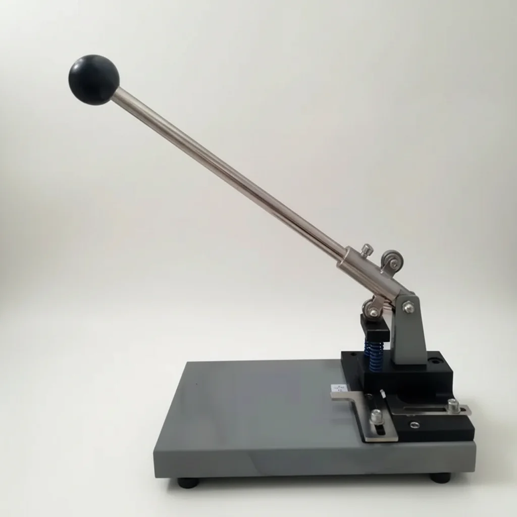 TEBAK Good Quality Paper Book Business Card PVC ID Card Manual Round Corner Cutting Machine