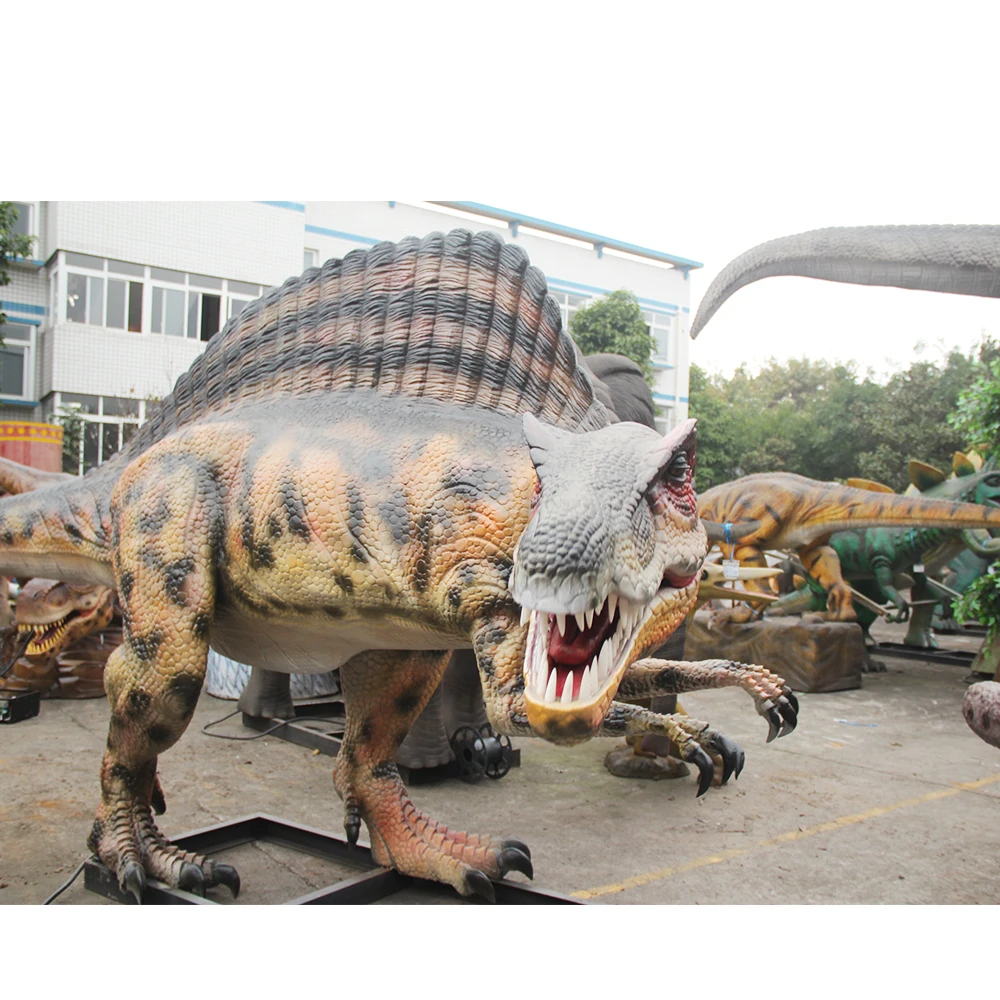 Spinosaurus Robotic Lifesize Mechanical Dinosaur for Dinosaur Theme Park