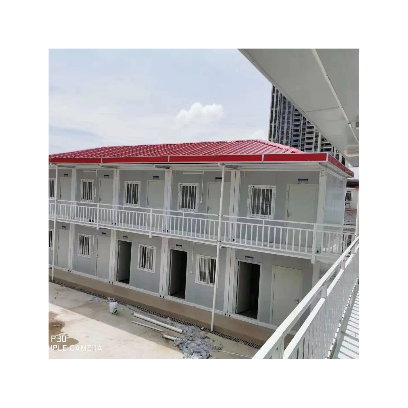 Cheap Container Prefabricated Guest House Hotel Design With Flat Pack Dome House Prefab