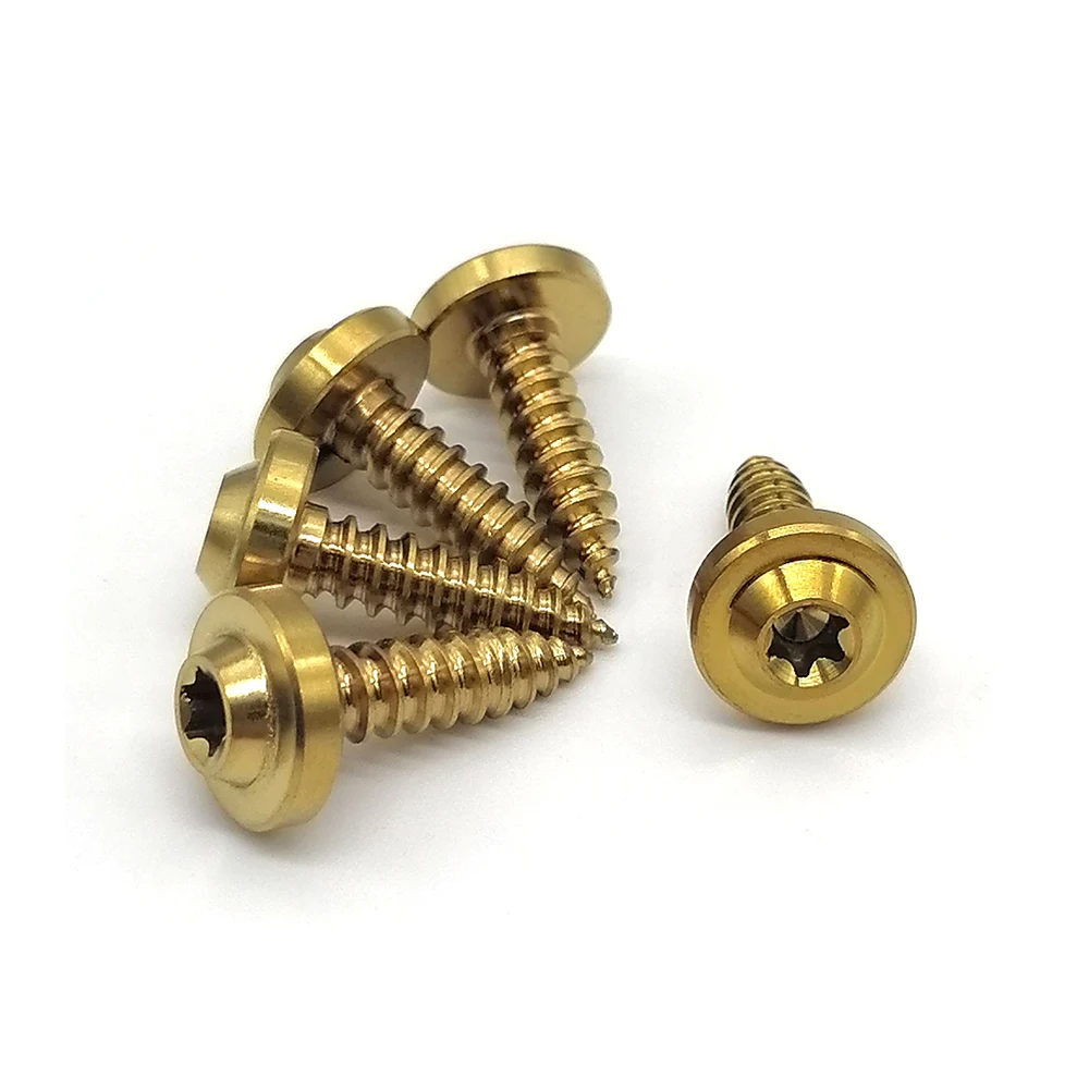Titanium Screw Manufacture M2 M3 M4 M5 M6 Socket Self-Tapping Screw For Motorcycle Bike