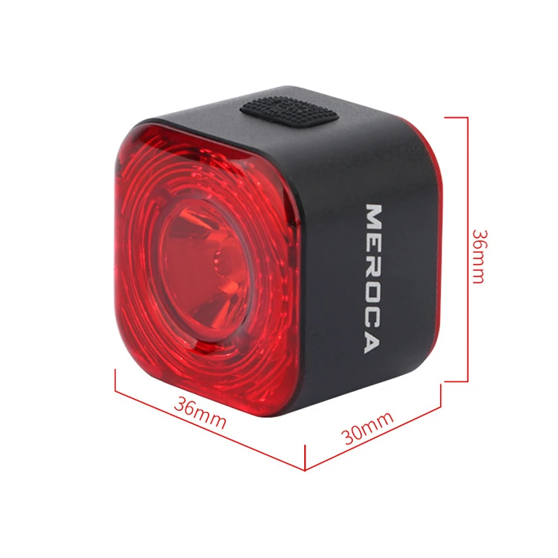Meroca Xc02 Fiets Smart Auto Brake Sensing Achterlicht Usb Opladen  Veiligheidswaarschuwing Fietsen Achterlicht Mtb Racefiets Achter Aanstampen  - Buy Meroca Xc02 Fiets Smart Auto Brake Sensing Achterlicht Usb Opladen  Veiligheidswaarschuwing Fietsen 