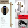 1209 round tube brushed gold