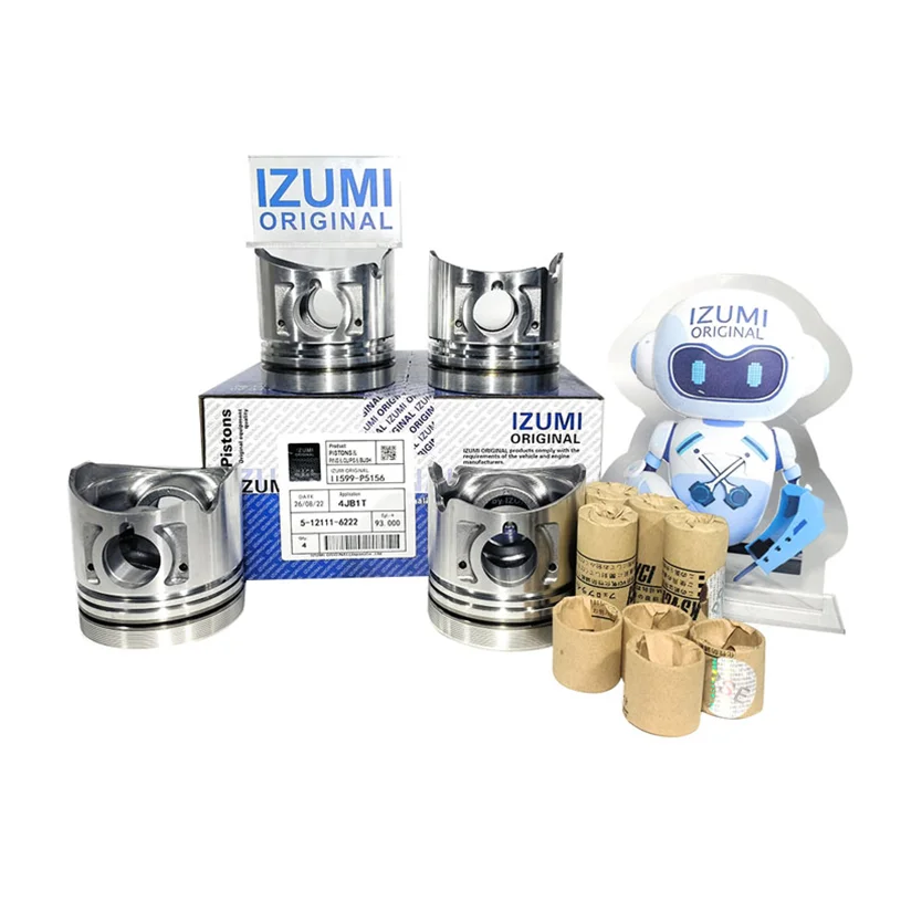 IZUMI ORIGINAL S6E 34417-04100 34417-04101 Piston Kit for Mitsubishi Engine Replacement Spare Parts
