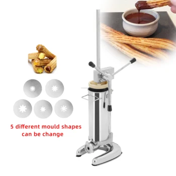 Commercial Churros Making Machine 3 Liters Manual Spanish Churros Machine for Sale