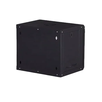 Selling 9U Wall Mount Network Server Rack IP20 Server Rack Case Cabinet 19 Inches Toughened Glass Door or Mesh Door 600*600*500