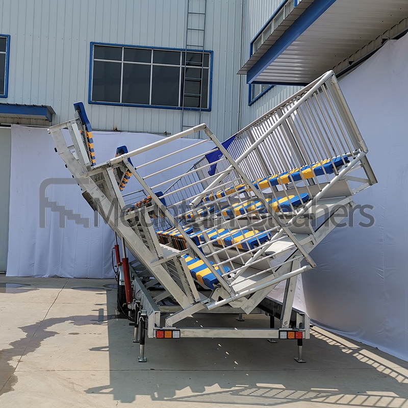 
Телескопические трибуны, профессиональная портативная переносная тележка, переносная Складная трибуна для проката 